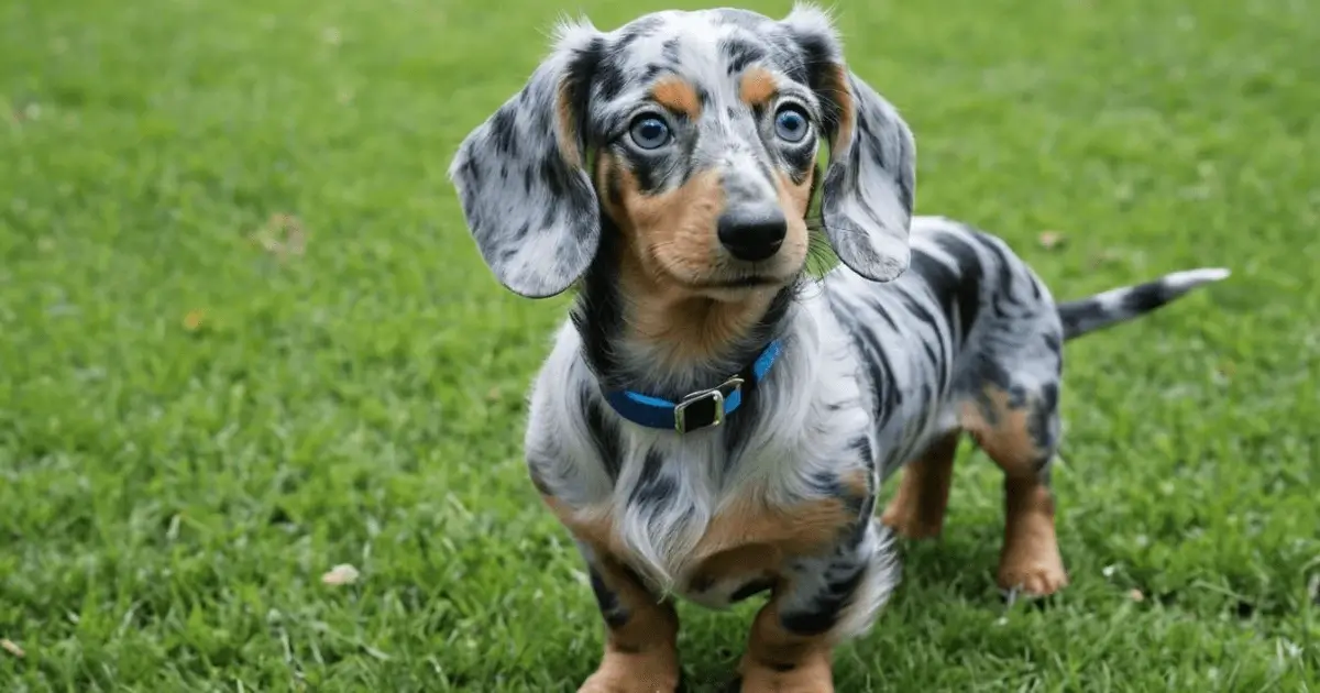 Blue Merle Dackel
