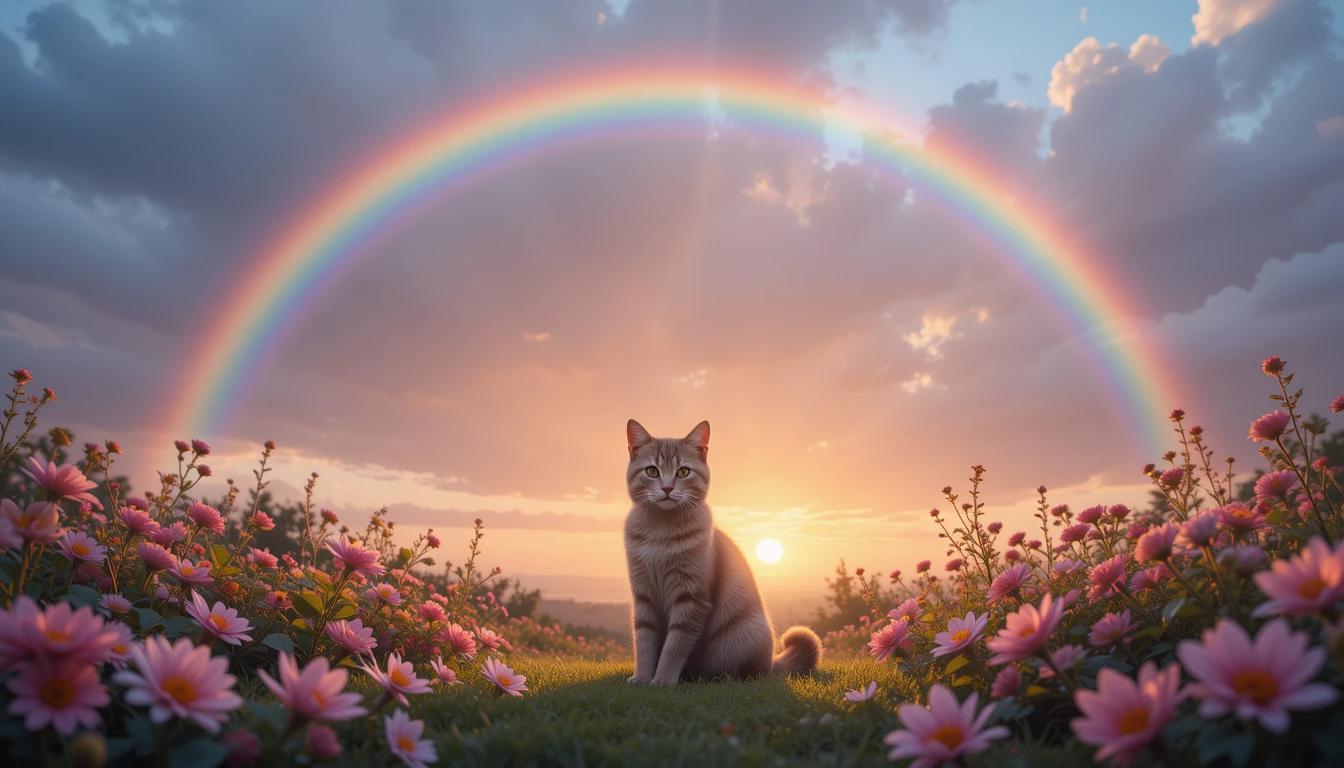 abschied katze regenbogenbrücke