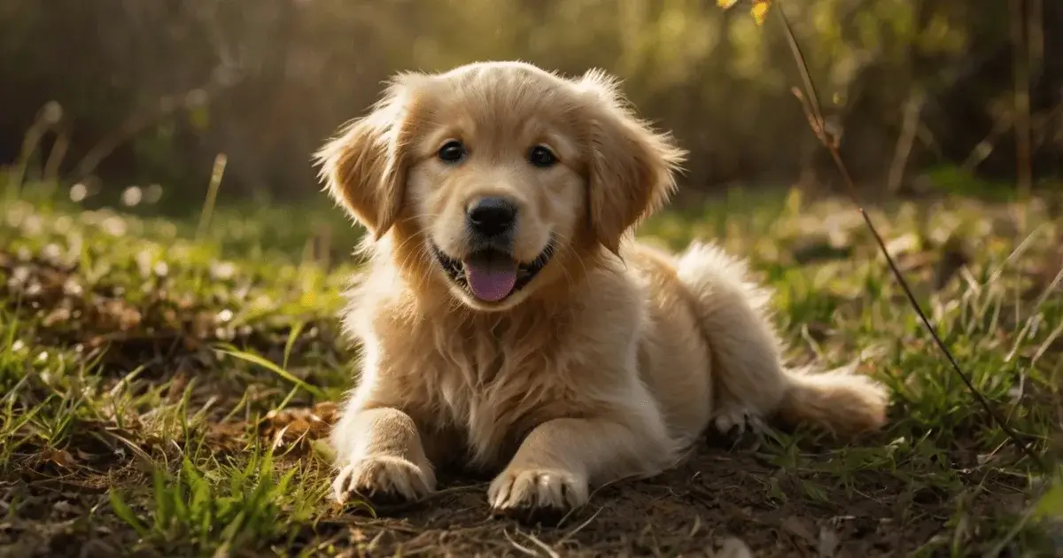 Golden retriever arbeitslinie welpen